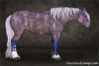 Horse Color:Watercolor Silver Buckskin Ice Dun Sabino 