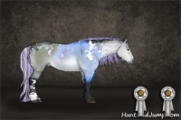 Horse Color:Painted White Spotted Silver Brown Chinchilla Dun 