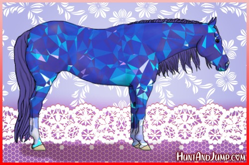 Horse Color:Watercolor Black 