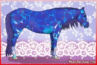 Horse Color:Watercolor Black 