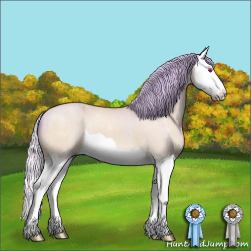 Horse Color:Watercolor Silver Brown Chinchilla Dun Splash