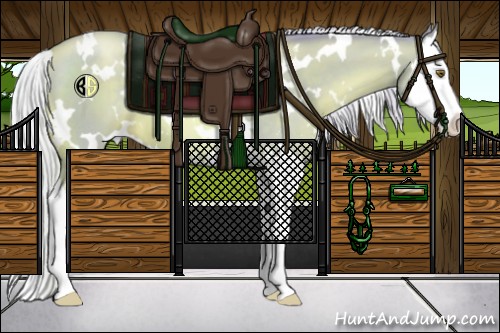 Horse Color:Watercolor White Spotted Silver Brown Pearl Sabino Splash 