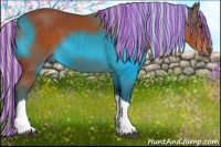 Horse Color:Painted Silver Bay 