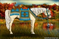 Horse Color:Gold Cream Champagne Dun 