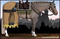 Horse Color:Silver Blue Roan 