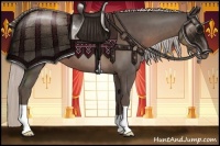 Horse Color:Silver Black