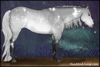 Horse Color:White Spotted Silver Brown Chinchilla Dun 