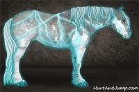 Horse Color:Thunderstruck Silver Black Chinchilla Splash 