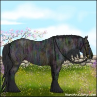 Horse Color:Midnight Brown Ice 