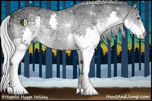 Horse Color:Silver Black Chinchilla Splash 