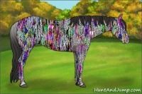 Horse Color:Liver Chestnut Ice Frame 