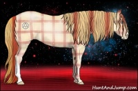 Horse Color:Plaid Buckskin Pearl