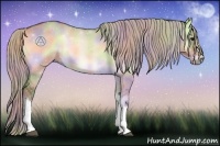 Horse Color:Nacre Silver Brown Onyx 