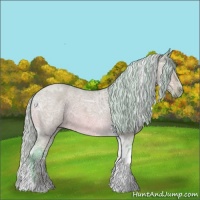 Horse Color:Watercolor Silver Bay Ice Roan Dun Tobiano Rabicano 