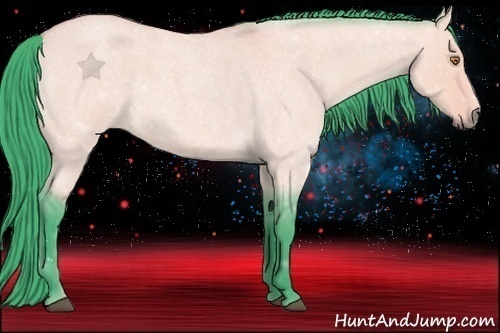 Horse Color:Watercolor Buckskin Roan Dun 