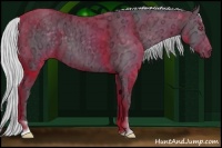 Horse Color:Silver Smoky Black Chinchilla Ice 