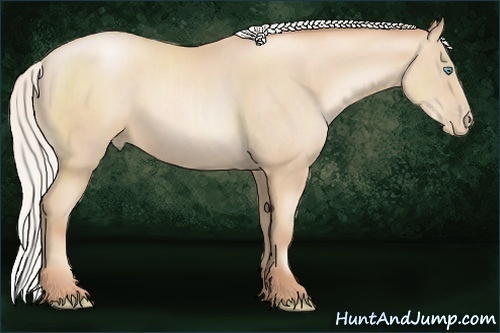 Horse Color:Silver Sable Champagne Pearl 