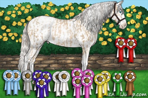Horse Color:Chocolate Palomino Pearl Sabino Appaloosa Rabicano  and Chocolate Palomino Pearl Sabino Appaloosa Rabicano 