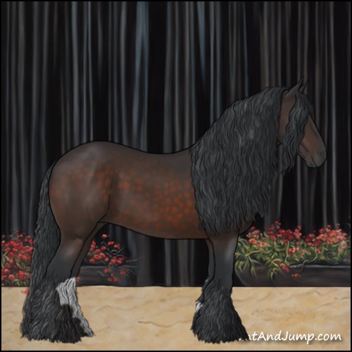 Horse Color:Brown 