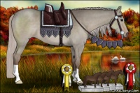 Horse Color:Silver Grullo