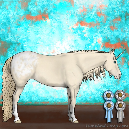 Horse Color:Perlino Appaloosa