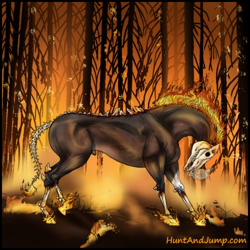 Horse Color:Brown Mushroom 