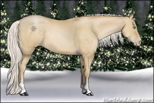 Horse Color:Silver Smoky Black Pearl 