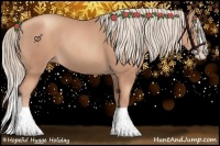 Horse Color:Gold Champagne Splash 