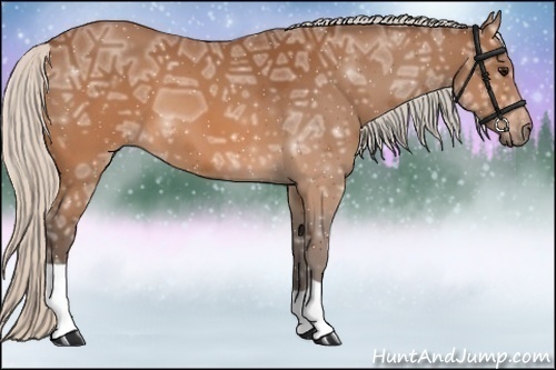 Horse Color:Silver Brown Ice 