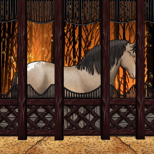 Horse Color:Sable Champagne Tobiano