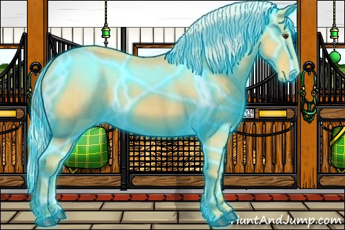 Horse Color:Thunderstruck Palomino Varnish Rabicano 