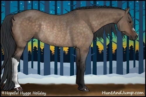 Horse Color:Brown Dun Rabicano