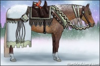 Horse Color:Chocolate Silver Buckskin