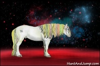 Horse Color:Painted White Spotted Silver Sable Champagne Ice Pearl Dun Splash Rabicano