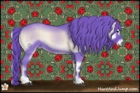 Horse Color:Watercolor Blue Onyx Chinchilla Roan