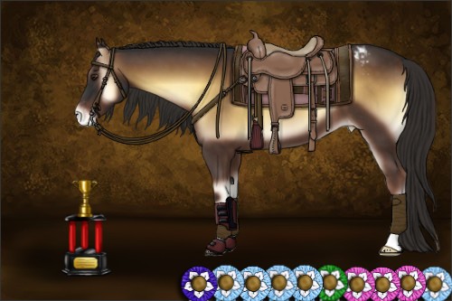 Horse Color:Liver Red Onyx Appaloosa 