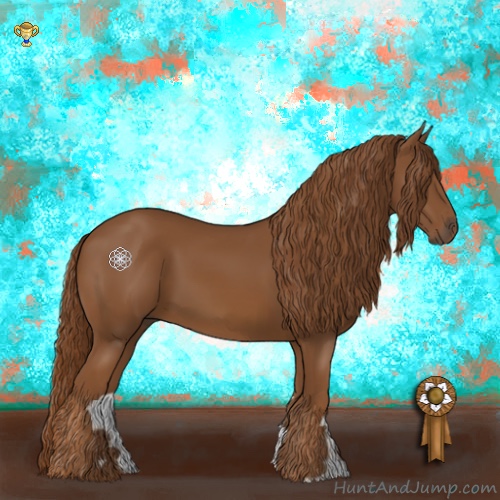Horse Color:Chestnut 