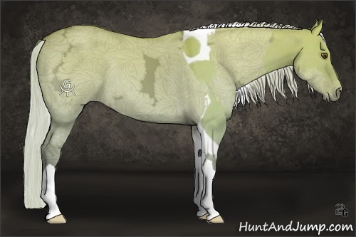 Horse Color:Silver Buckskin Dun Tobiano and Silver Buckskin Ice Dun