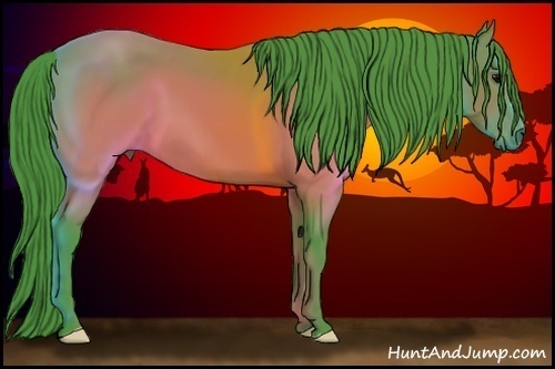 Horse Color:Watercolor Brown 