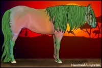 Horse Color:Watercolor Brown 