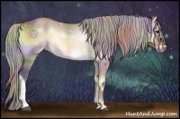 Horse Color:Nacre Silver Brown Onyx 