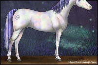 Horse Color:Painted Nacre Silver Brown Chinchilla Ice Onyx Mushroom