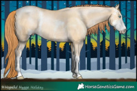 Horse Color:Buckskin Pearl Dun Sabino