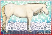 Horse Color:Buckskin Roan Pearl and Buckskin Roan Pearl Splash