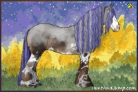 Horse Color:Painted Liver Chestnut Splash 