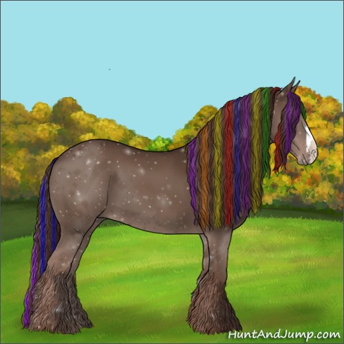 Horse Color:Painted Liver Chestnut 