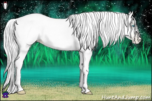 Horse Color:Silver Amber Cream Champagne Pearl 