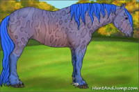 Horse Color:Gray Watercolor Buckskin Ice