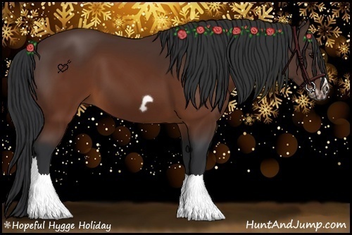 Horse Color:Brown Splash Frame Rabicano