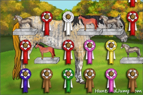 Horse Color:Blue Ice Roan  and Blue Onyx Ice Roan 